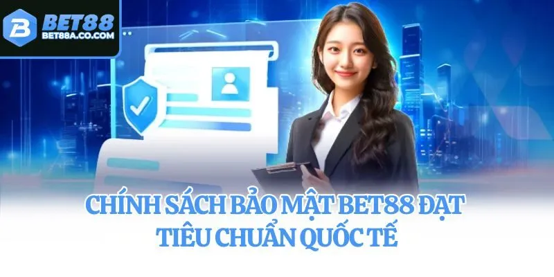 Chính sách bảo mật Bet88 đạt tiêu chuẩn quốc tế