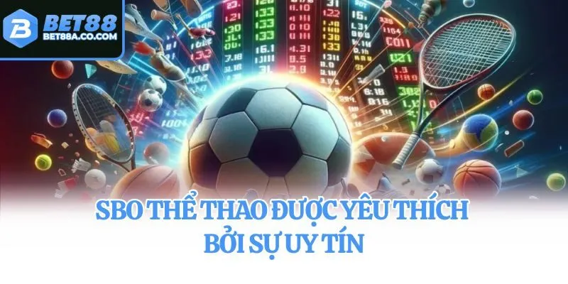 SBO Thể Thao được yêu thích bởi sự uy tín