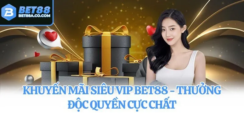 Khuyến Mãi Siêu VIP Bet88 - Thưởng Độc Quyền Cực Chất